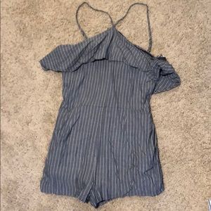 Chambray romper